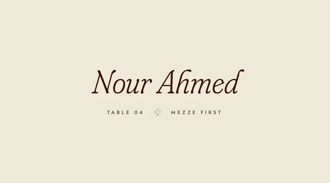 Place card