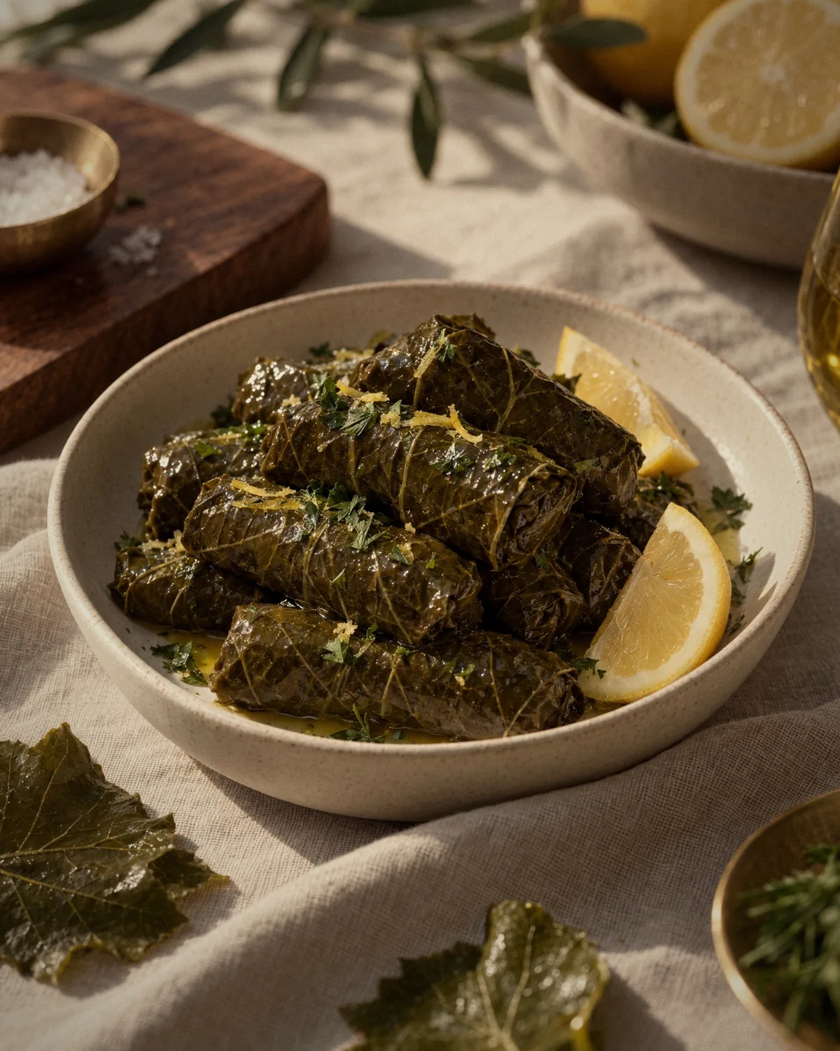 Vine leaves