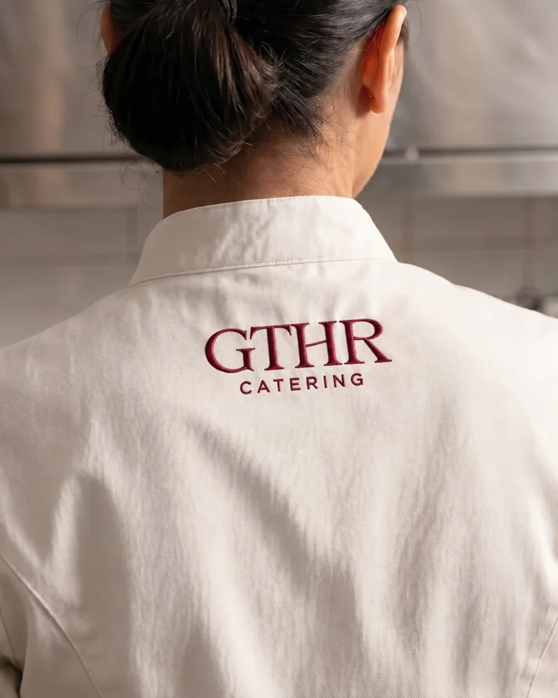 Chef jacket, back